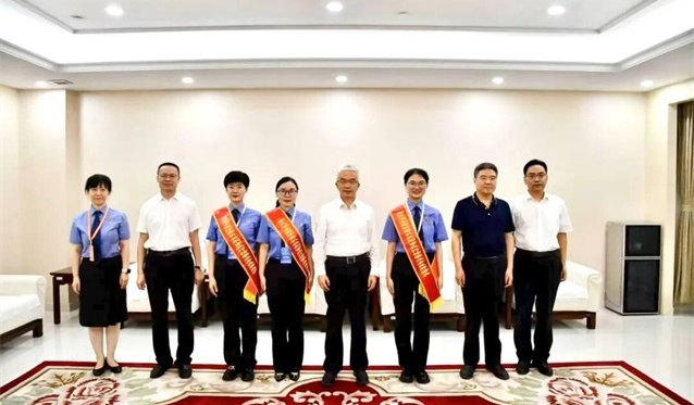 董开军接见第三届全国检察机关刑事执行检察业务竞赛河北参赛选手